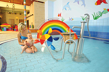 zeigt den Kleinkinderbereich in der Therme Bad Hall